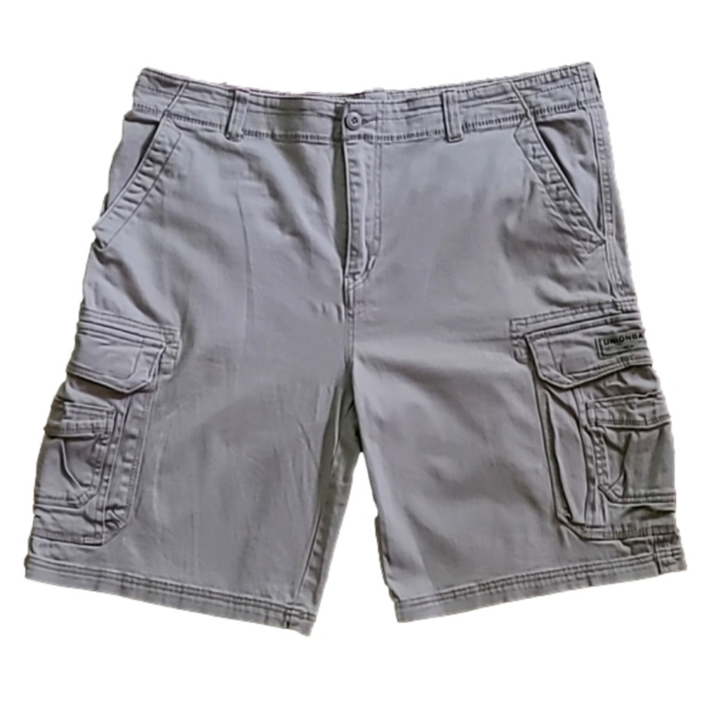 3/$20 UnionBay Tan 42 Waist Cargo Shorts